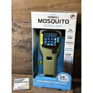 Thermacell MR300 Portable Mosquito Repeller No Spray And Scent Free 15 Foot Zone